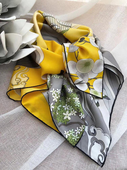 Square Silk Scarf - 100% Real Silk - Premium Women - Accessories - Scarves - Just €44.95! Shop now at San Rocco Italia