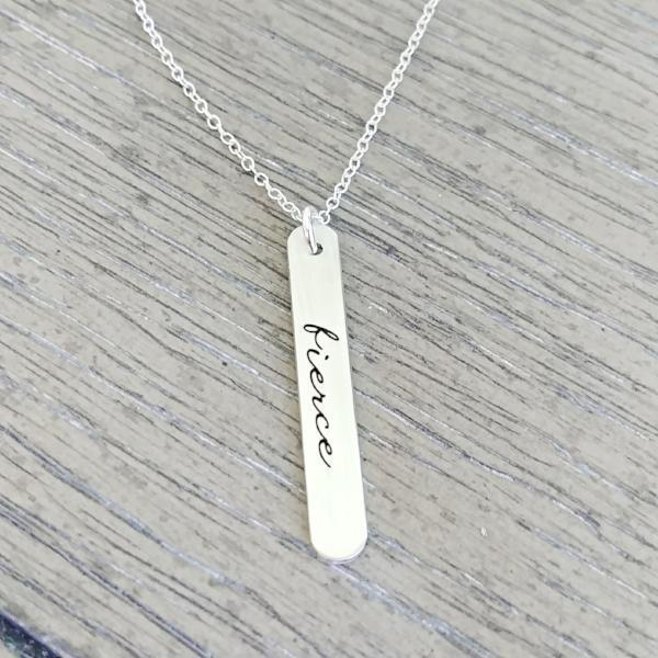 Fierce Vertical Bar Necklace - Premium Women - Jewelry - Necklaces - Just €37.95! Shop now at San Rocco Italia