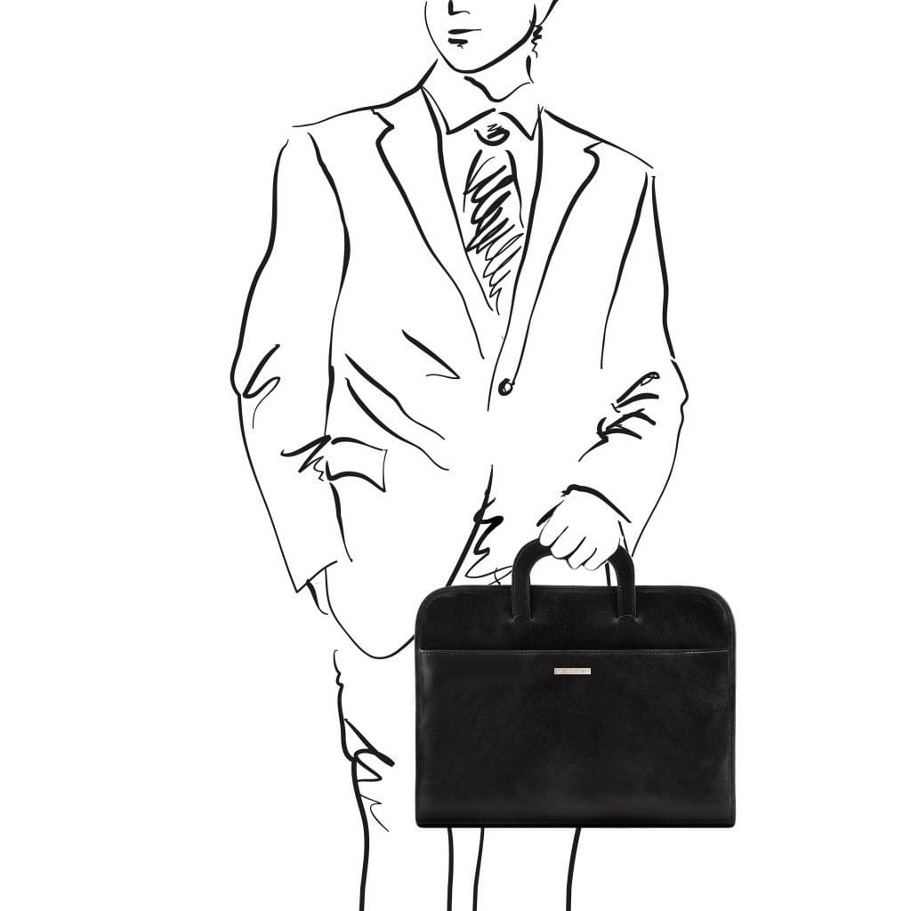 Sorrento - Document Leather briefcase | TL141022 -  www.sanroccoitalia.it - Leather Document cases