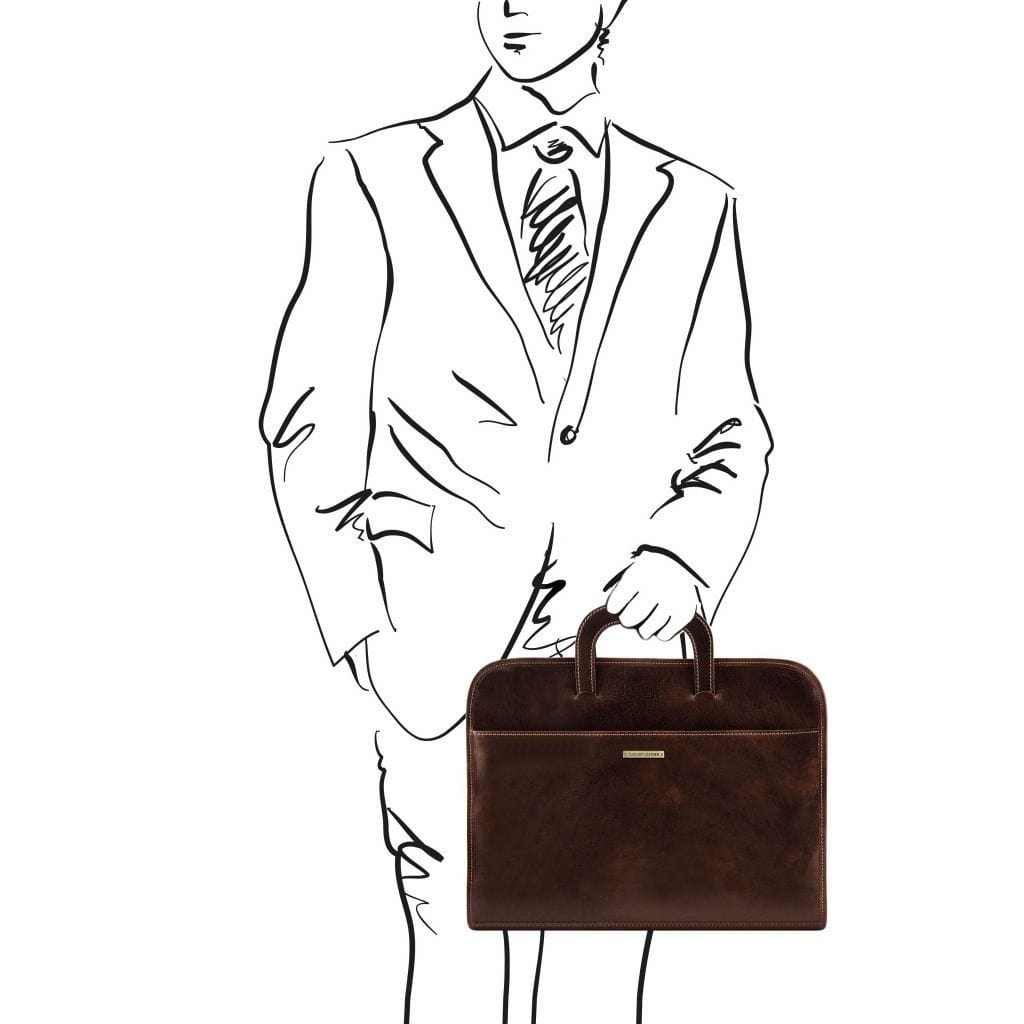 Sorrento - Document Leather briefcase | TL141022 -  www.sanroccoitalia.it - Leather Document cases